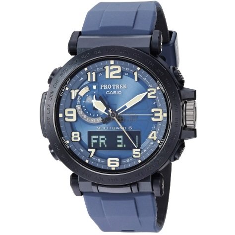 CASIO 卡西欧 Pro Trek 模拟数字显示屏男士手表