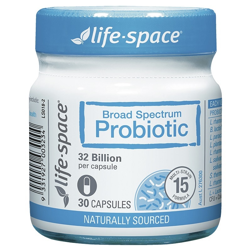 【澳洲倉】 Life Space 320億成人活性益生菌膠囊 調節腸胃免疫力 30粒