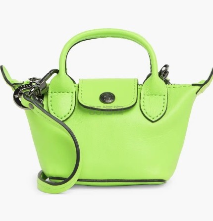 Longchamp 珑骧 Le Pliage Cuir Mini 小羊皮饺子包