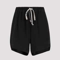 Rick Owens Crepe Boxers 黑色运动短裤