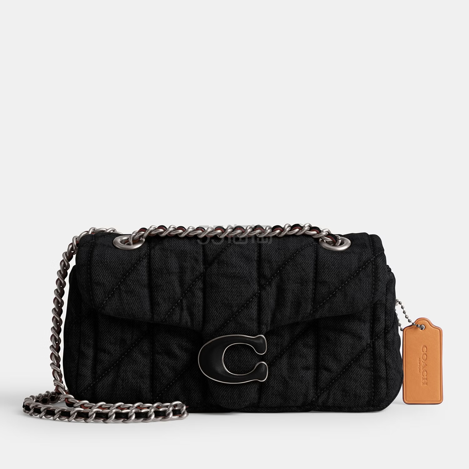 Coach Tabby 20 Quilted Denim 丹宁系列链条包
