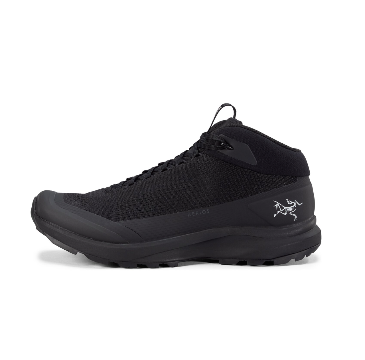 Arc'teryx Aerios Aura始祖鸟男士中帮徒步鞋黑色8.5码