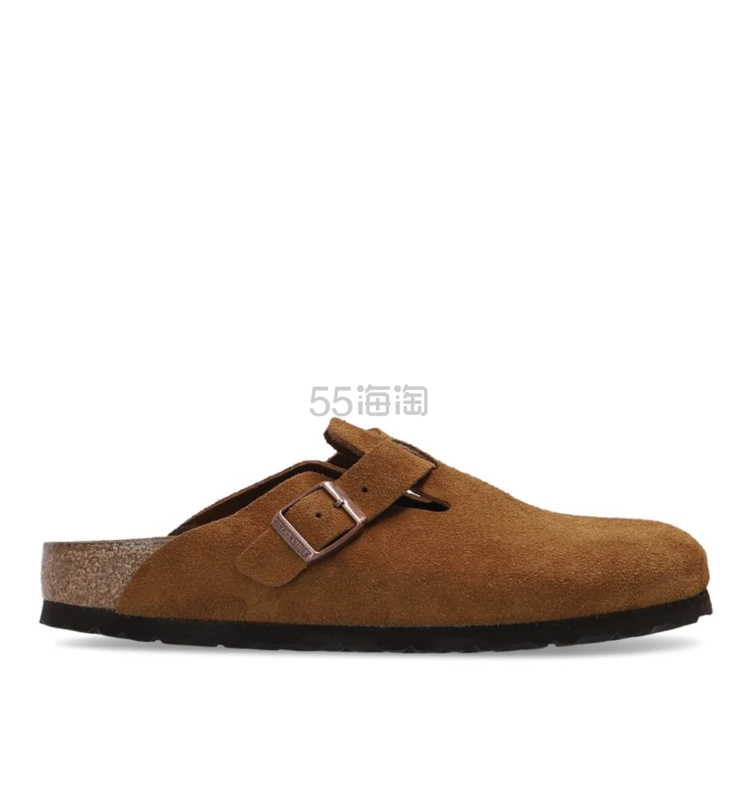 白百何同款！Birkenstock 棕色 Boston 勃肯鞋