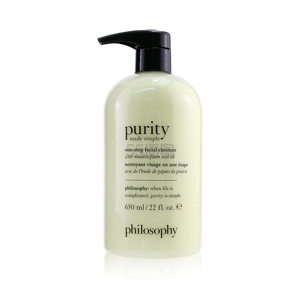 【美国仓】 Philosophy 肌肤哲理 三合一深层清洁卸妆洁面乳 650ml