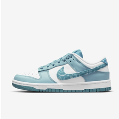 NIKE DUNK LOW ESS 蓝白腰果花女子低帮运动鞋