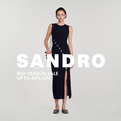 Sandro us：季中大促！千金氛围感服饰热卖