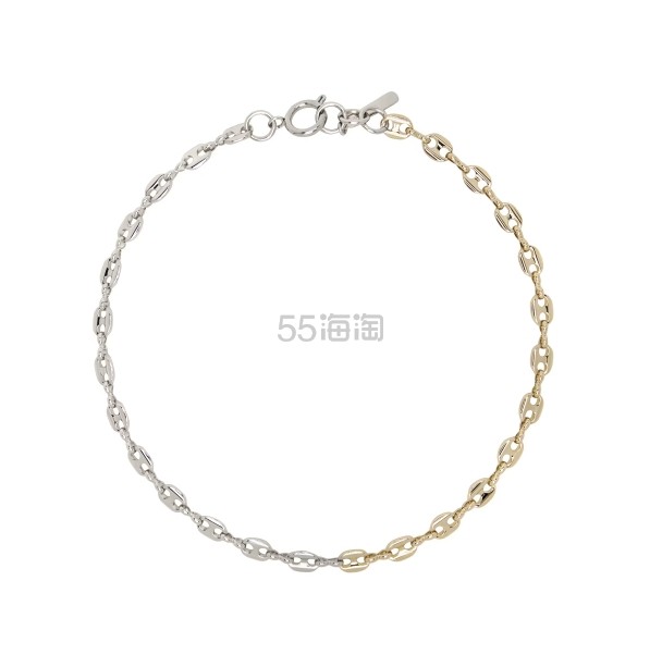 虞书欣同款！Justine Clenquet Silver & Gold Joy 链条项链