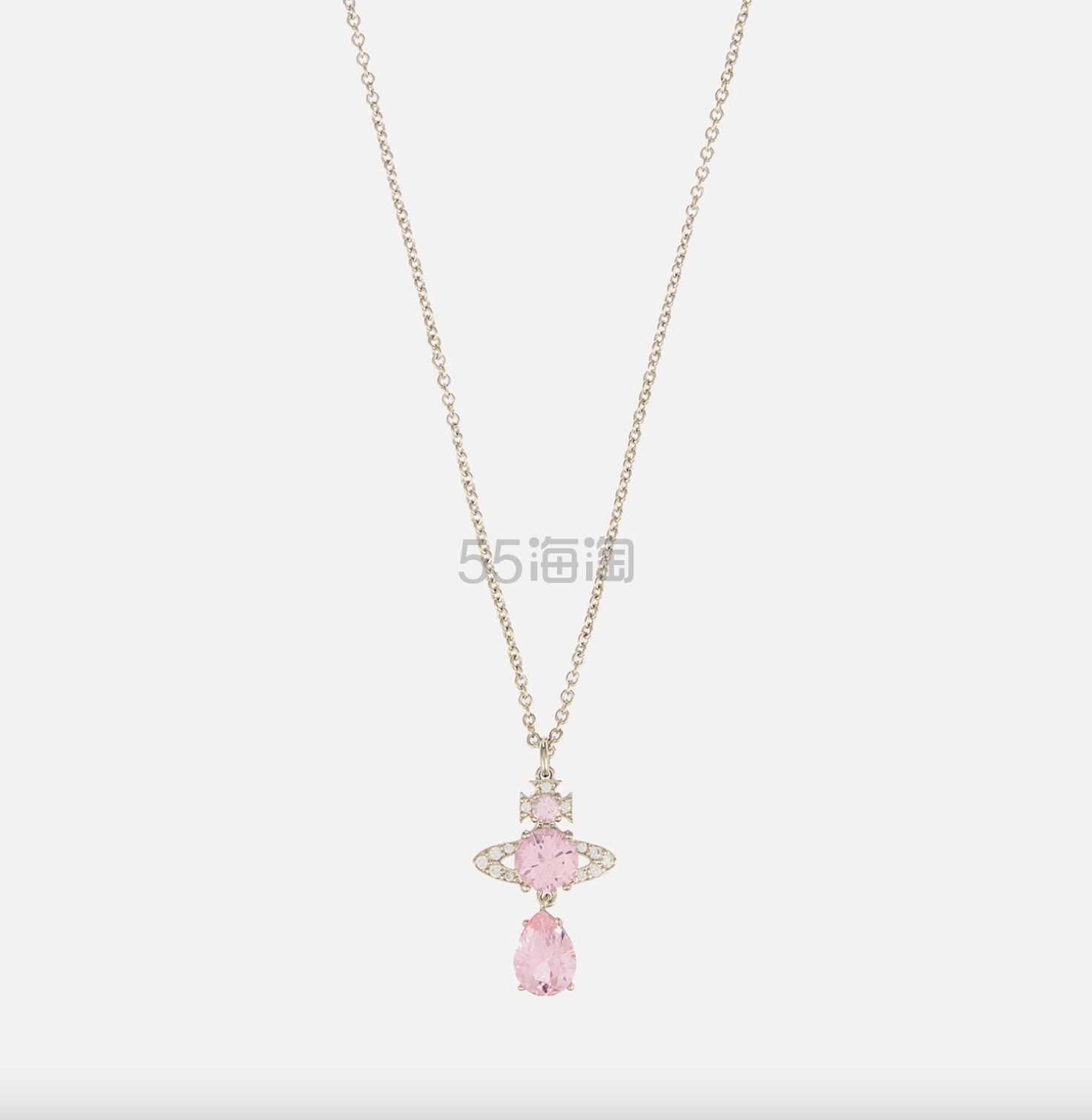 Vivienne Westwood 西太后 Ismene 粉钻土星项链