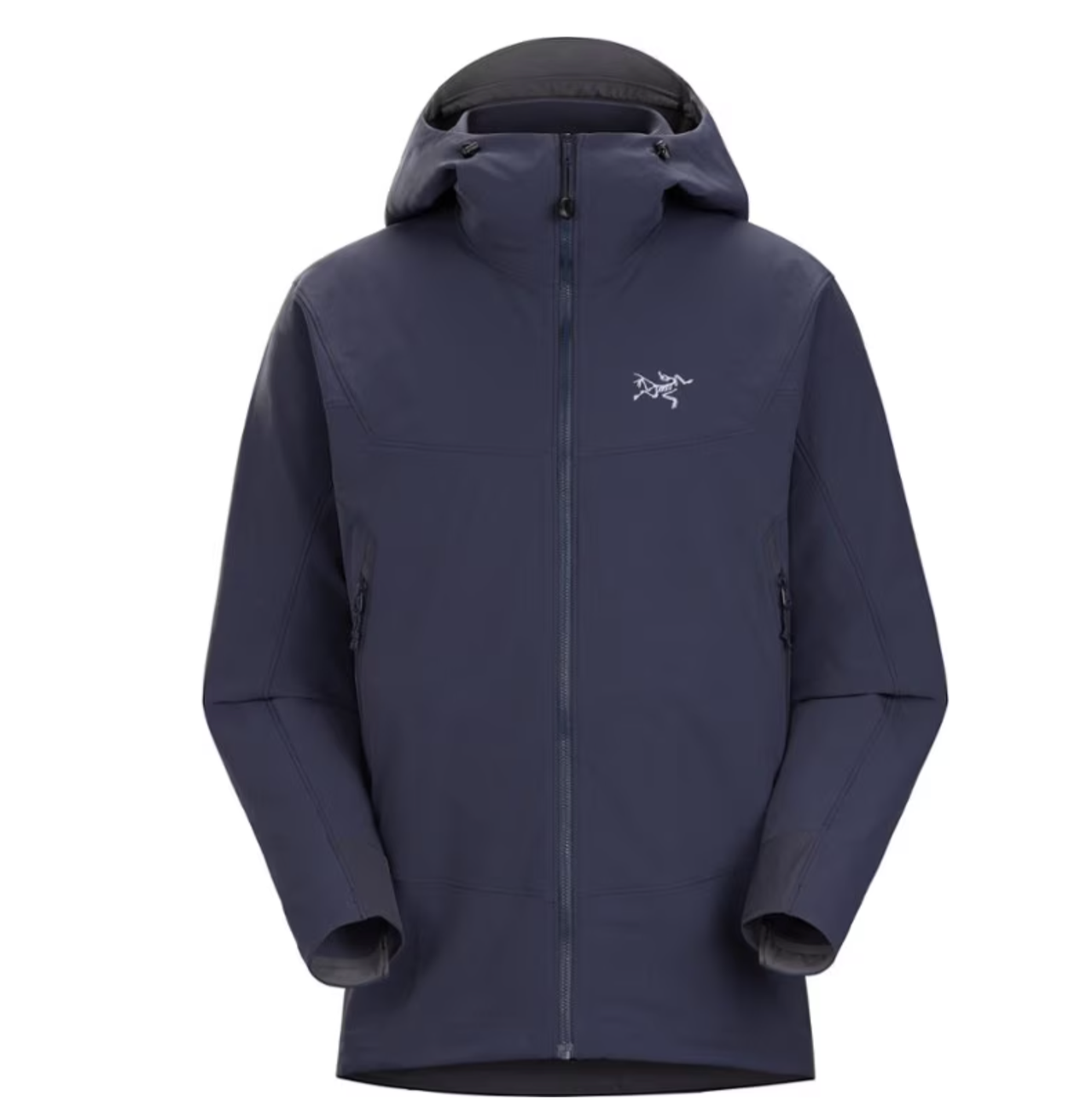 Arc'teryx Gamma Hoodie始祖鸟男款软壳Black Sapphire色XS码