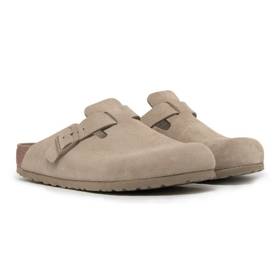 BIRKENSTOCK 勃肯 Boston 沙色穆勒鞋