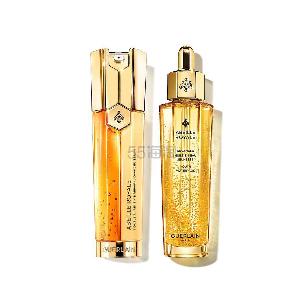 GUERLAIN 帝皇蜂姿御龄护肤组合 焕活复原蜜50ML+双效焕新修护紧塑精华露50ML