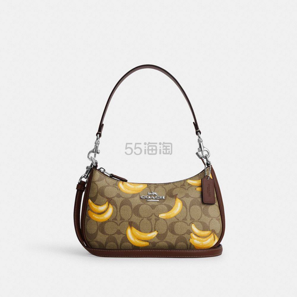 Coach 蔻驰 Teri 香蕉单肩包