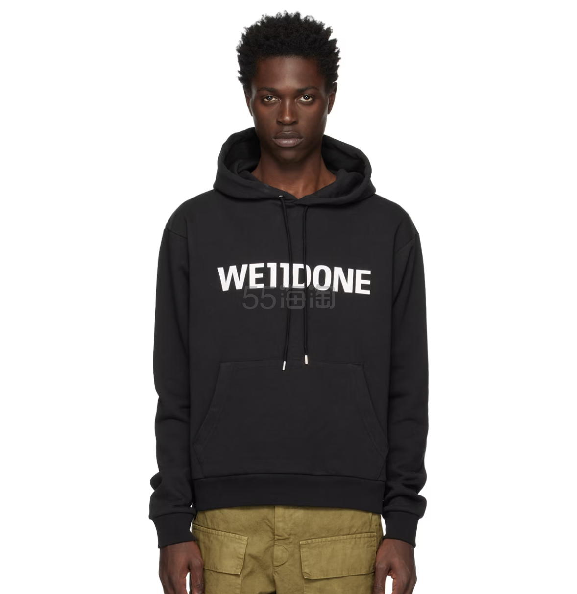 We11done 字母连帽卫衣