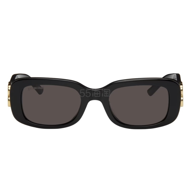 杨超越同款！Balenciaga 巴黎世家 Dynasty D形框黑色经典墨镜