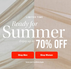 Superdry 英站：全场服饰夏日大促 低至3折+免邮