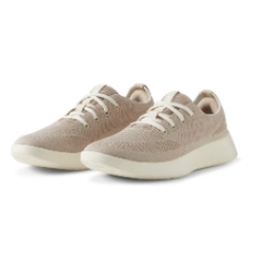 Allbirds 限量版米色 Tree Runner Go 运动鞋