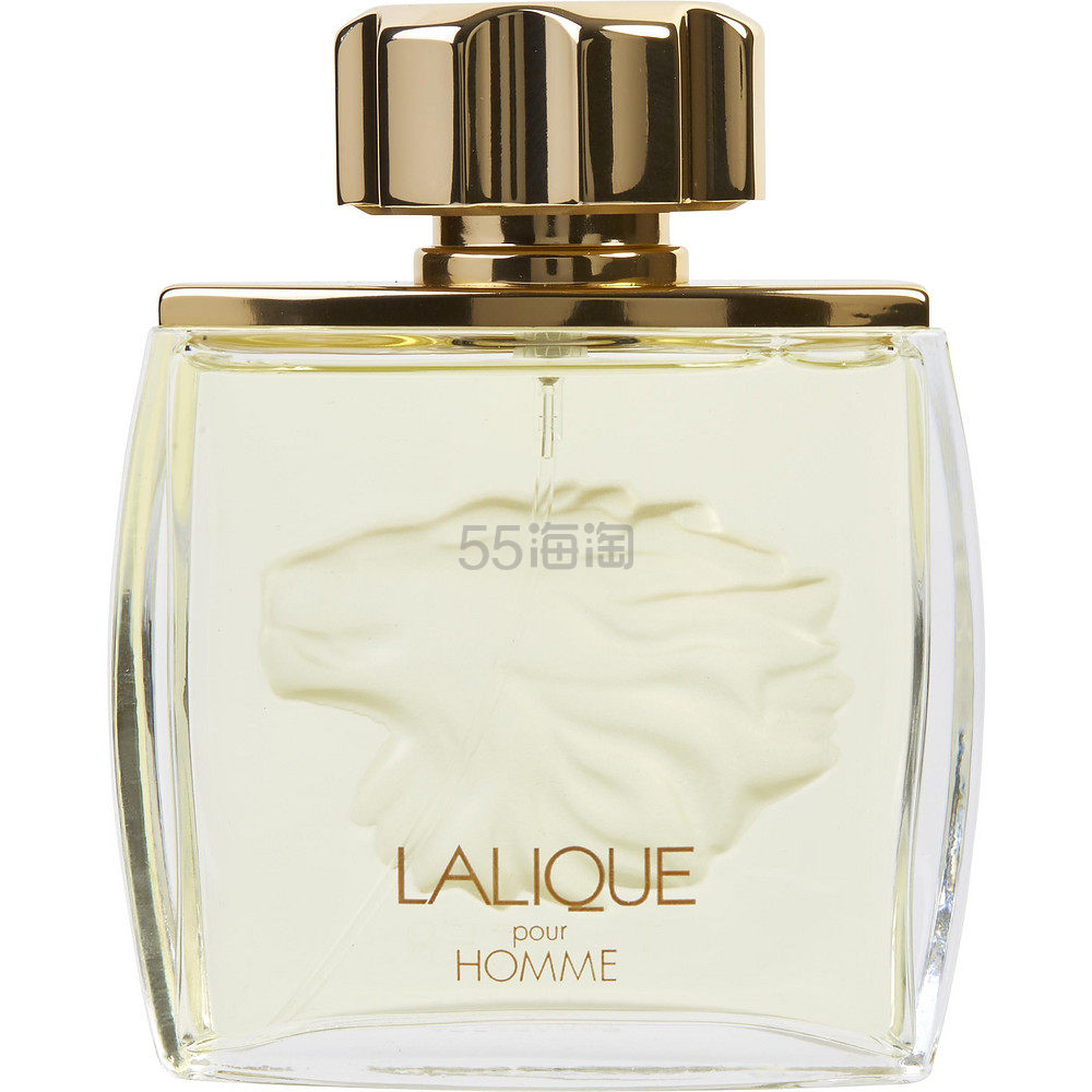 【简装】LALIQUE 莱俪 同名男士（水晶之恋）香水 EDP 75ml（白盒或无盖）