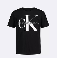 成人可穿！Calvin Klein Monogram Logo Graphic 男童T恤