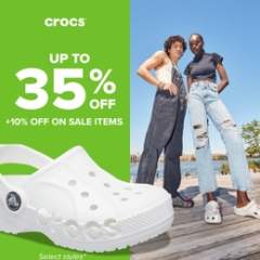 Crocs SG：精选洞洞鞋热卖 折扣区低至6.5折