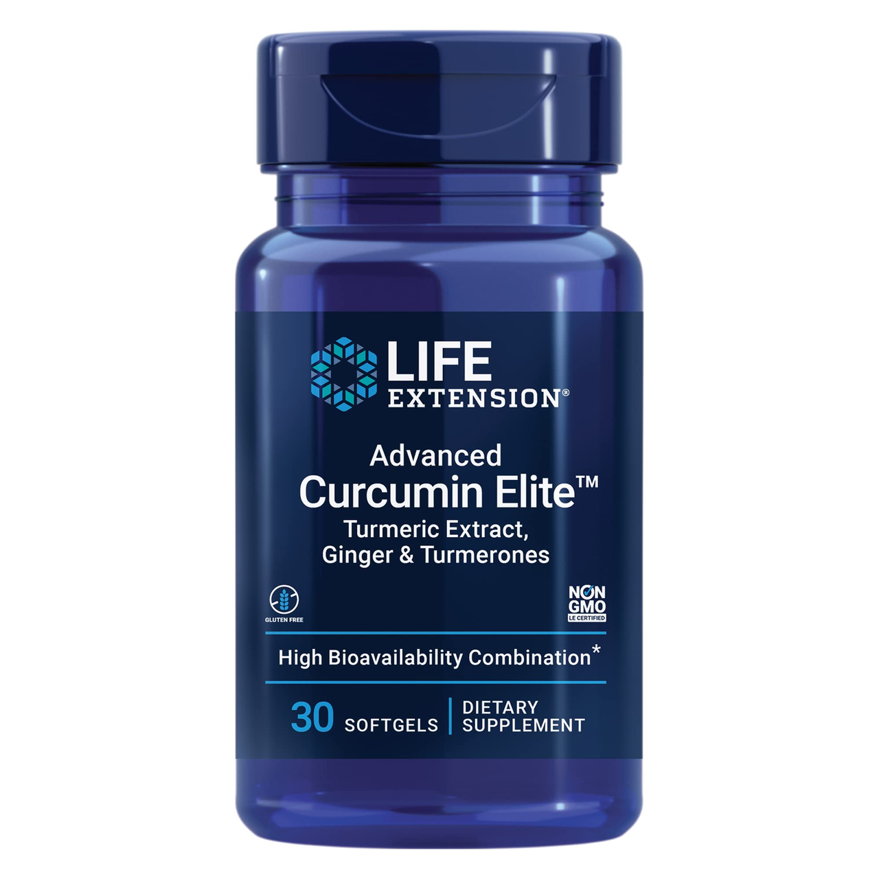 Life Extension 姜黄草本补充剂 软胶囊 30片