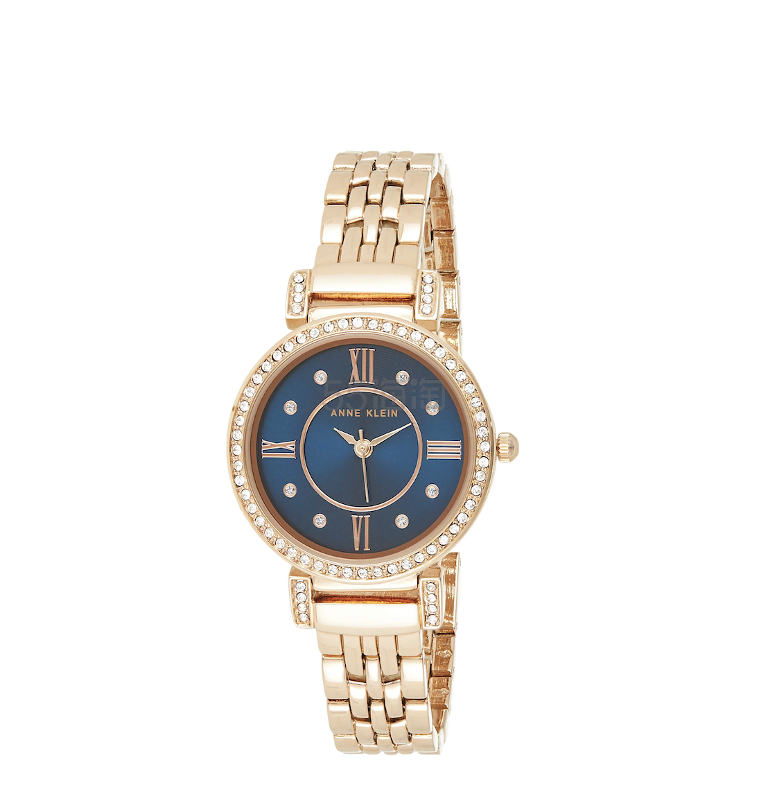 Anne Klein 安妮·克莱因 AK/2928NVRG 施华洛世奇水晶玫瑰金手镯手表