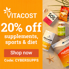 【限时高返】Vitacost：夏日大促！全场运动营养补剂特卖