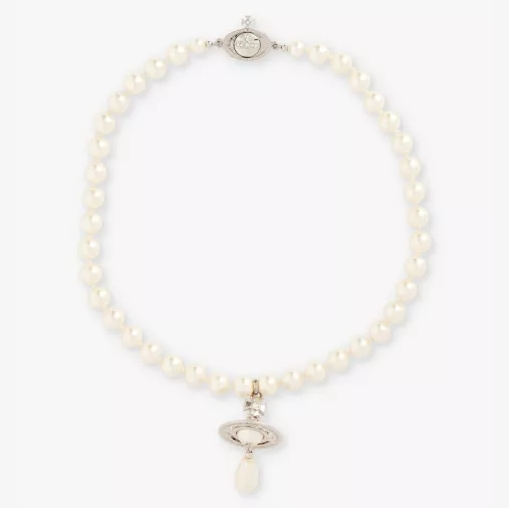 Vivienne Westwood 西太后 水滴珍珠项链