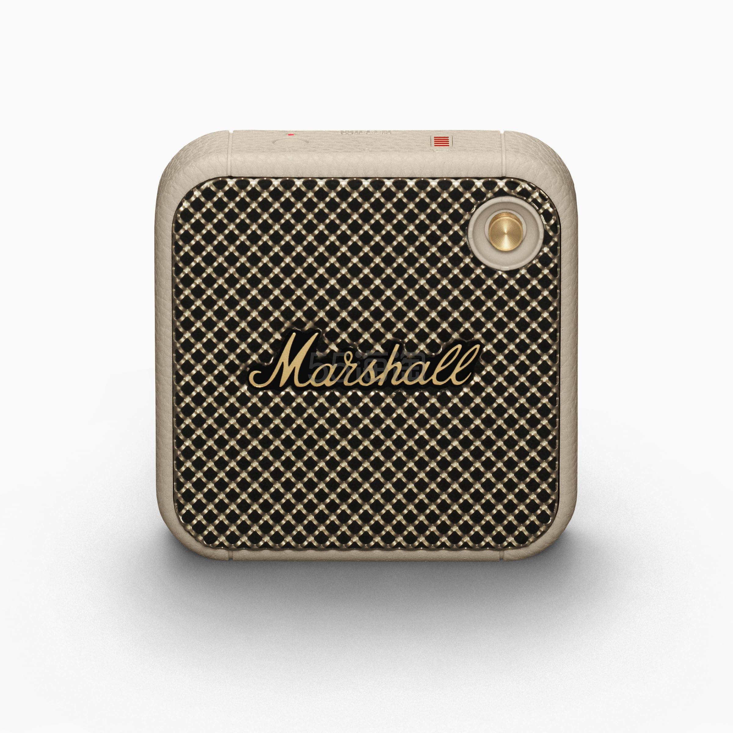 Marshall 马歇尔 Willen 便携式蓝牙音箱（奶油色）