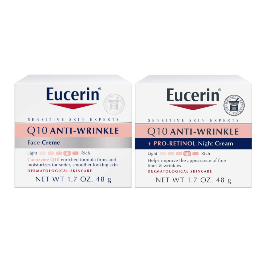 Eucerin 面霜 抗衰老 48g*2 适合成人使用 维生素E 适合敏感肌肤
