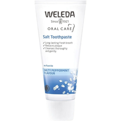 【澳洲仓】 Weleda 维蕾德 海盐牙膏祛黄健齿 75ml 咸薄荷味