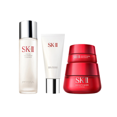 【七夕提前购】SK-II 限定套组（神仙水230ml+80g滋润版+眼霜15g+洗面奶120g）