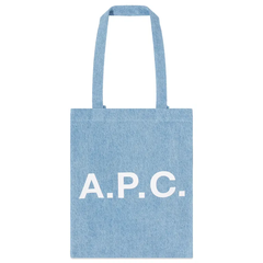 A.P.C. Lou 浅色牛仔托特包