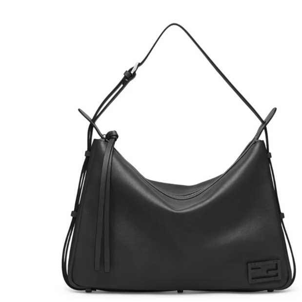 Fendi 新款 Simply Hobo 黑色手提包
