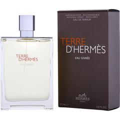 TERRE D'HERMES EAU GIVREE; EAU DE PARFUM REFILLABLE SPRAY 5.8 OZ  可补充装