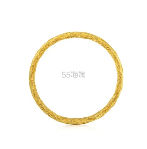 中国香港周生生 文化祝福 「東方古祖」999.9黃金手鐲