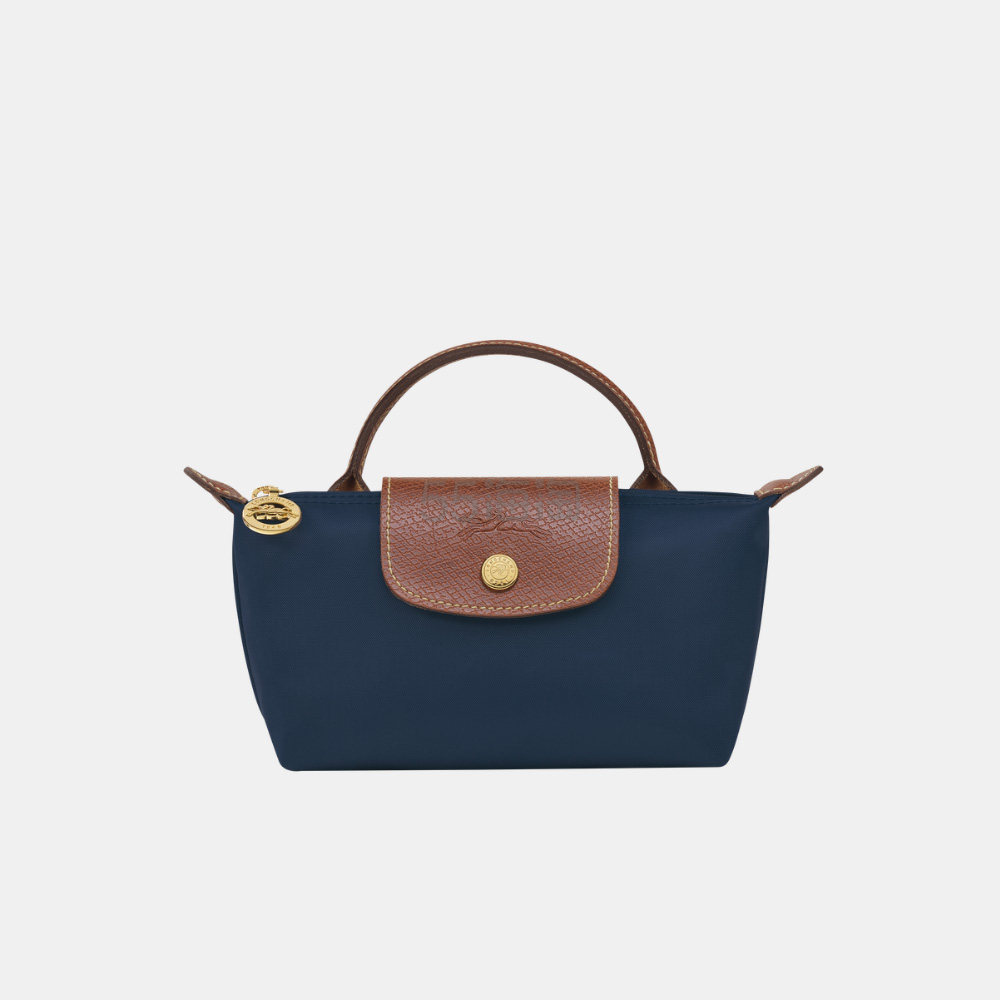 Longchamp Le Pliage 手提mini饺子包 海军蓝