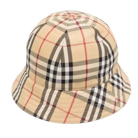 Burberry 巴宝莉格纹渔夫帽