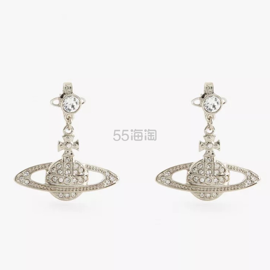 Vivienne Westwood 西太后土星LOGO耳环