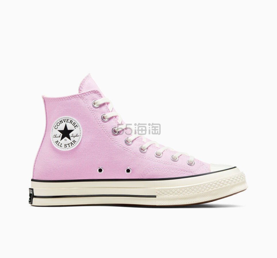 Converse 匡威  Chuck 70 粉色高帮帆布鞋