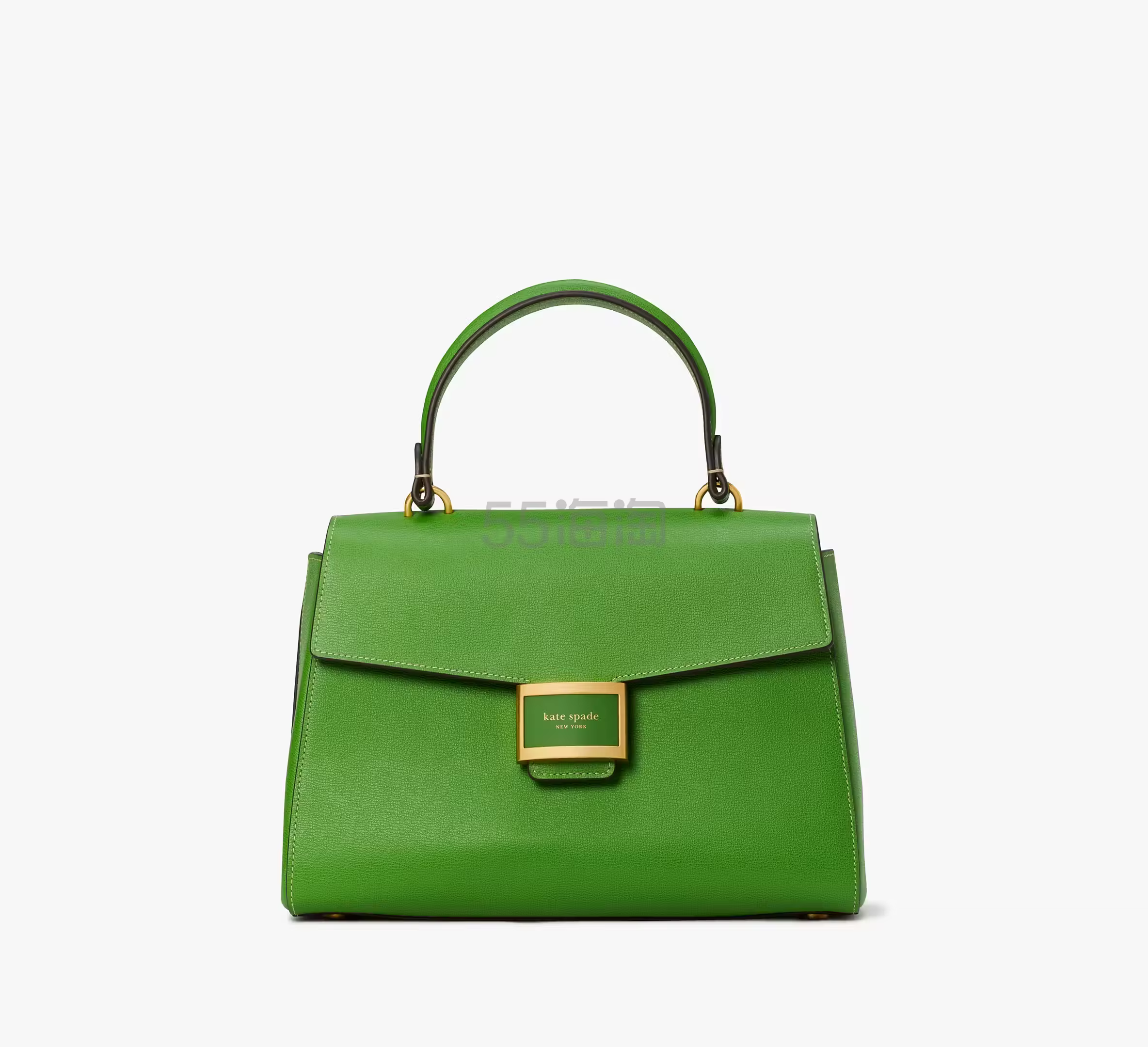 Kate Spade Katy 中号绿色手提包
