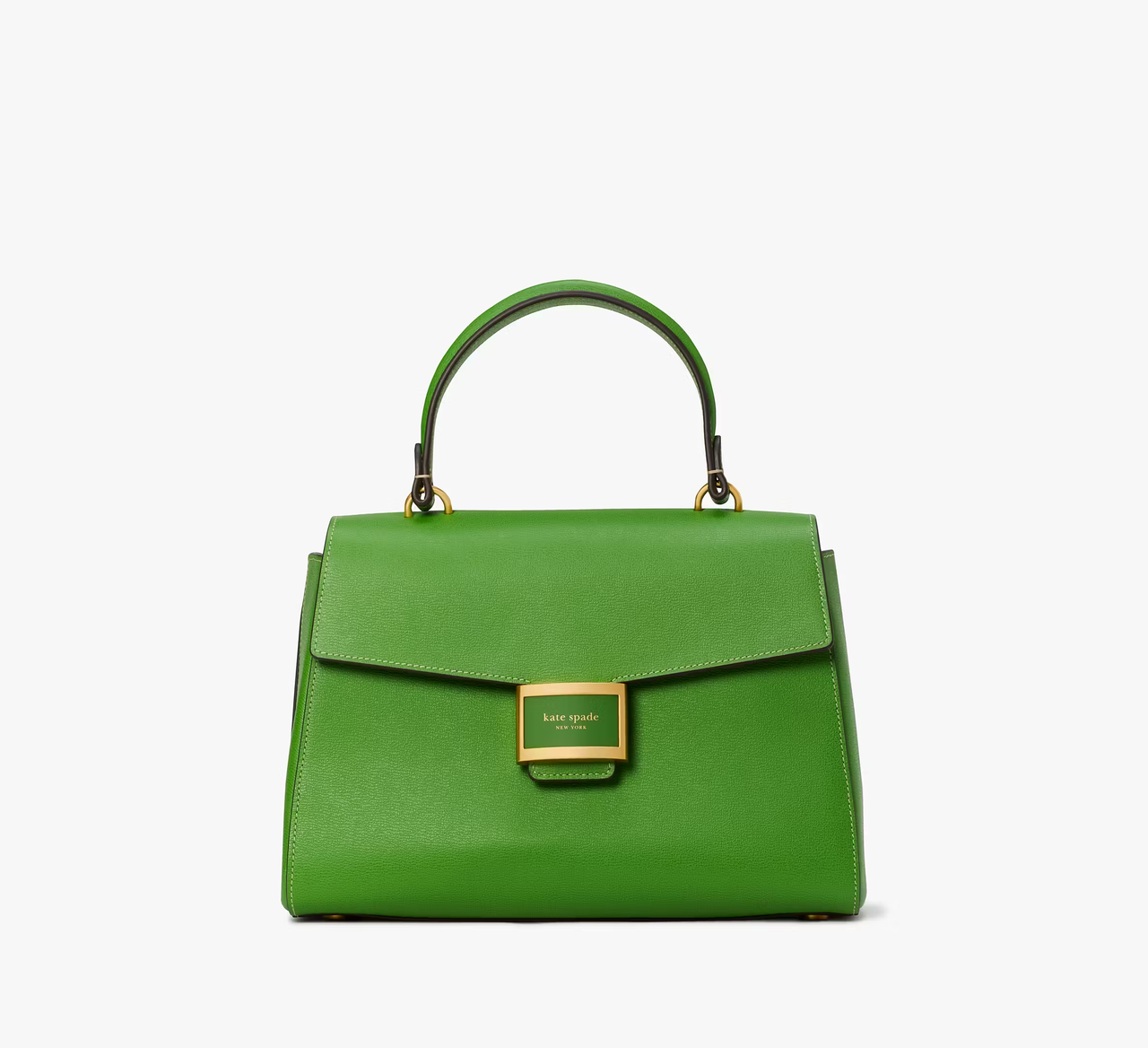 Kate Spade Katy 中号绿色手提包