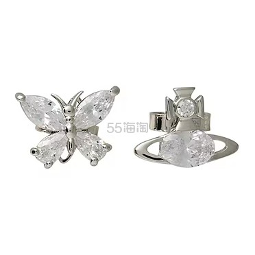 Vivienne Westwood 西太后蝴蝶装饰耳钉