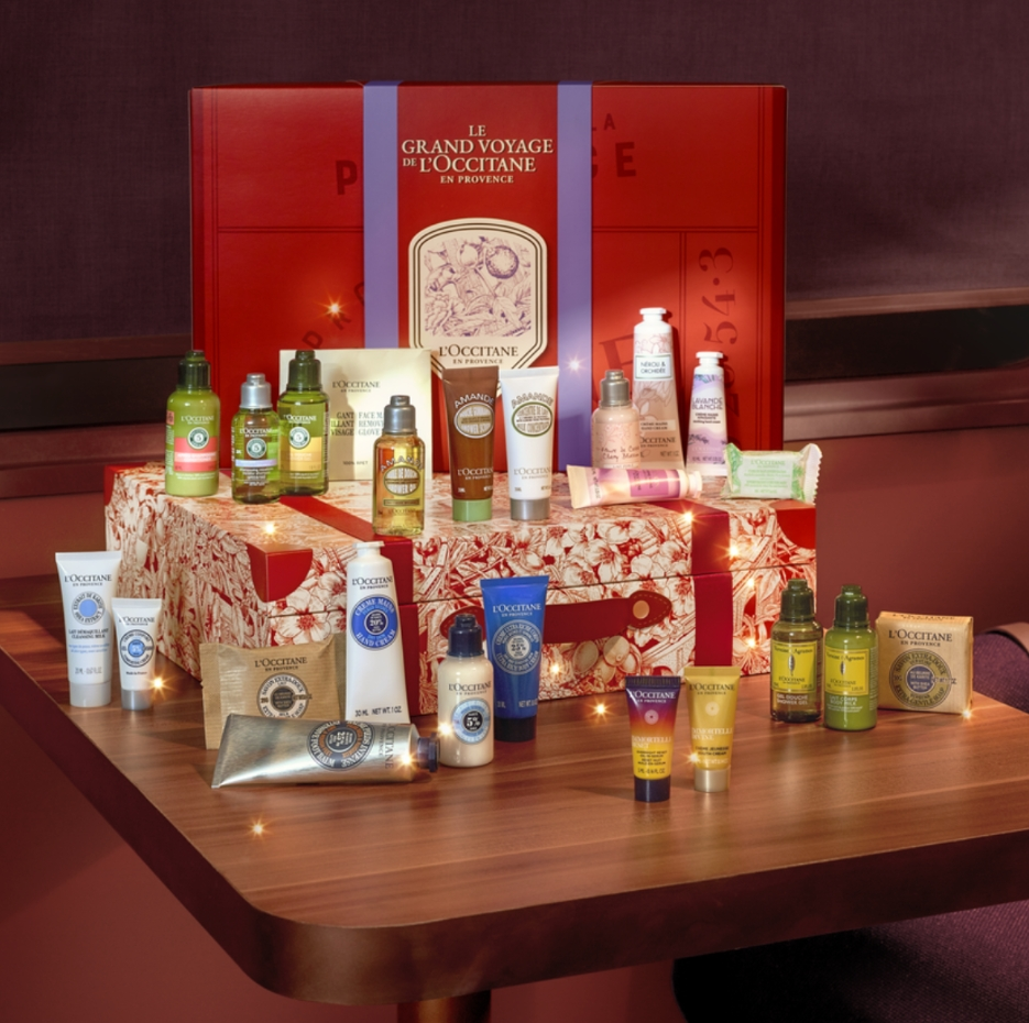 上新！L'Occitane 欧舒丹2024圣诞日历 24件 价值£129.5