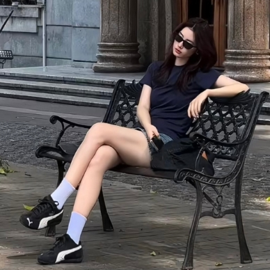 Rose/张婧怡同款！Puma 彪马 Speedcat OG 运动鞋 红色/黑色