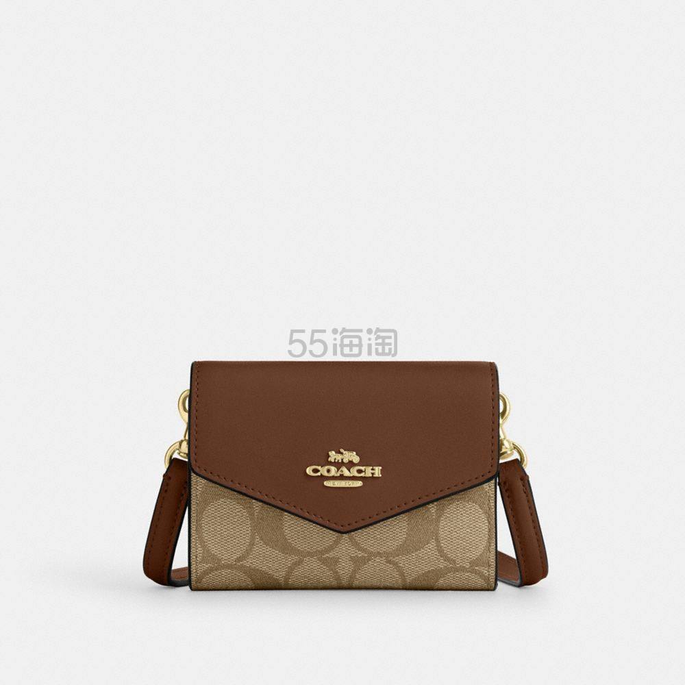 Coach 蔻驰 Mini Envelope 信封包 2色