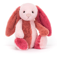 新品！Jellycat 拼色珊瑚邦尼兔