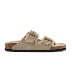 BIRKENSTOCK 勃肯 narrow fit arizona 带毛拖鞋