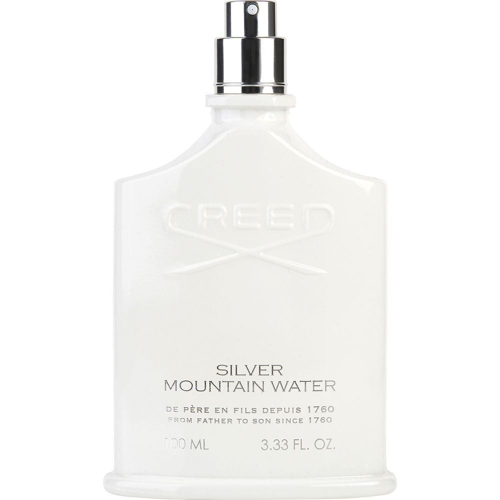 【简装】CREED 恺芮得 银色山泉男士香水 EDP 100ml（白盒或无盖）
