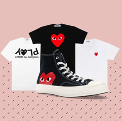 FWRD：CDG Play 私促专场 奶白色拉链卫衣$189