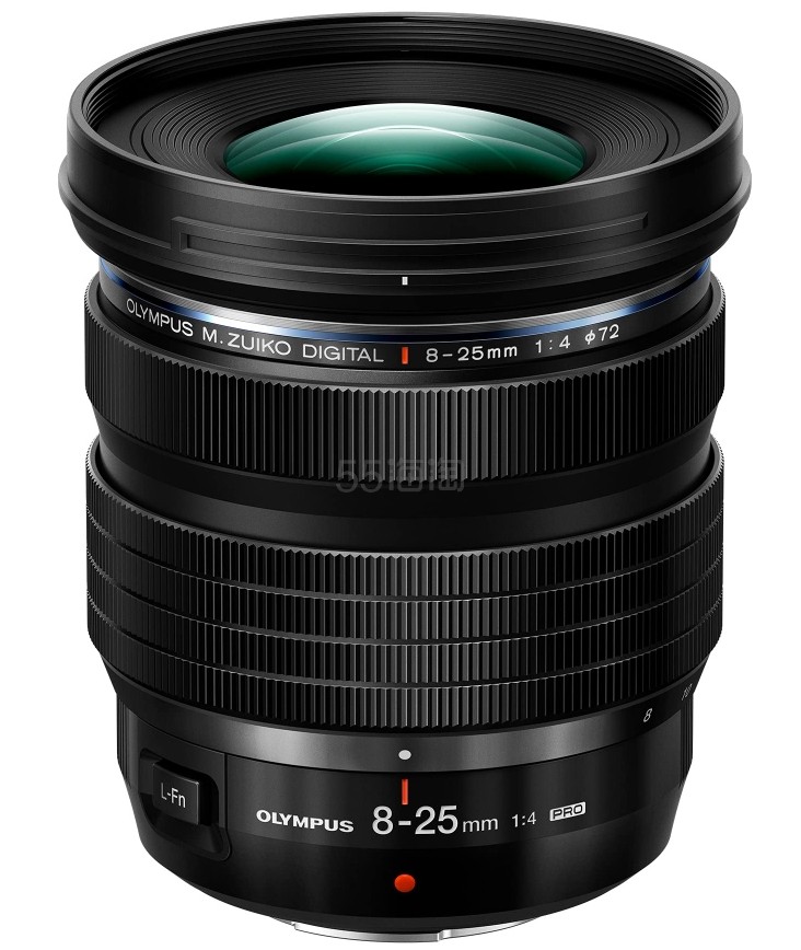 【含税直邮】OLYMPUS 奥林巴斯 单反相机镜头 广角镜头 8-25mm 微四分之三 自动对焦 黑色